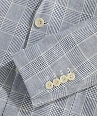 Helmsman Plaid Linen Blazer