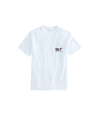 OUTLET Americana Patchwork Short-Sleeve Pocket Tee