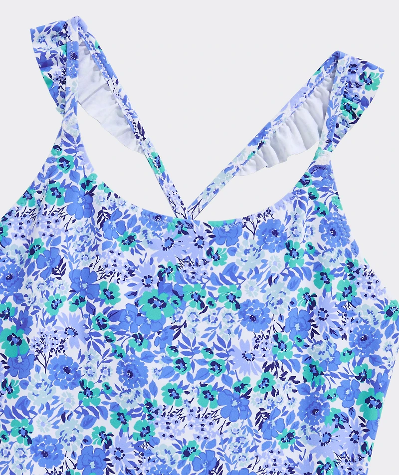 Girls' Ruffle One-Piece