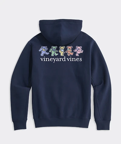 Grateful Dead x vineyard vines Dancing Bears Clean Fleece Hoodie