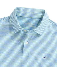 OUTLET Bradley Stripe Performance Polo