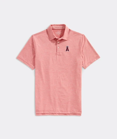 Los Angeles Angels Destin Stripe Sankaty Polo