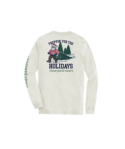 OUTLET Kids' Preppin' For The Holidays Long-Sleeve Tee
