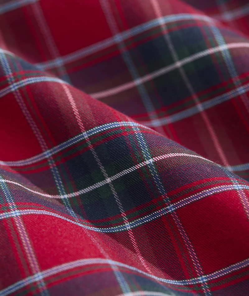 Boys' Yuletide Tartan Performance Cotton Shirt