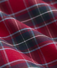 Boys' Yuletide Tartan Performance Cotton Shirt