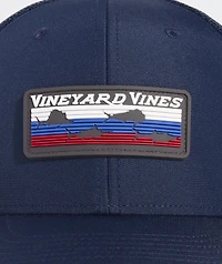 Retro Fish Rubber Patch Trucker Hat