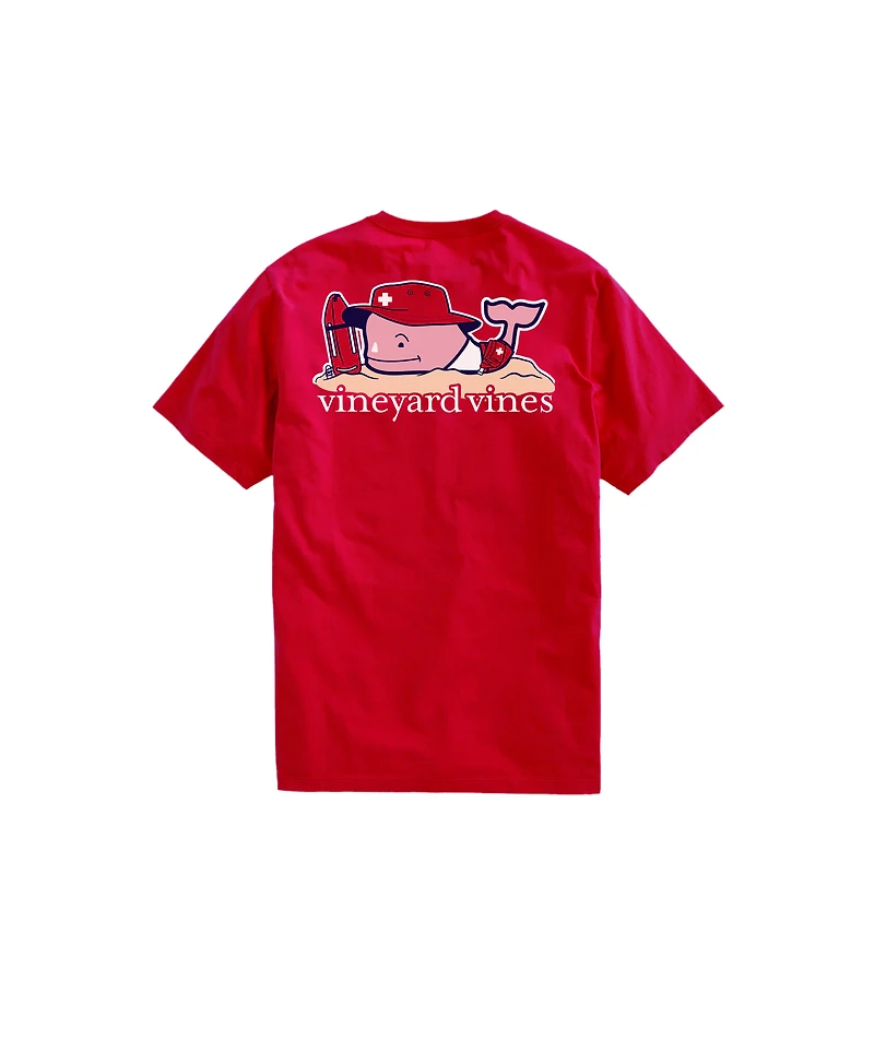 OUTLET Lifeguard Whale Short-Sleeve Pocket Tee