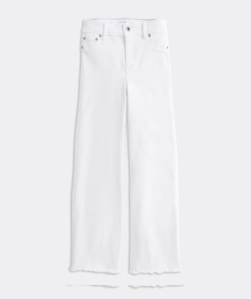 Girls' Wide-Leg Jeans
