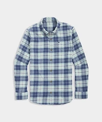 Boys' Muskeget Plaid Vineyard Flannel Shirt