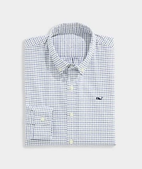 Boys' Wauwinet Tattersall Performance Cotton Shirt