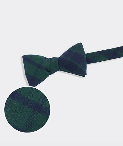 Blackwatch Plaid Flannel Bow Tie