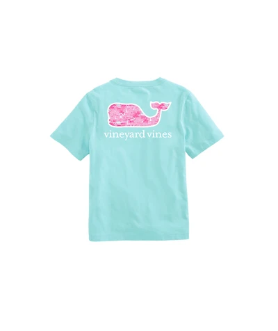 OUTLET Kids' Bermuda Whale Short-Sleeve Pocket Tee