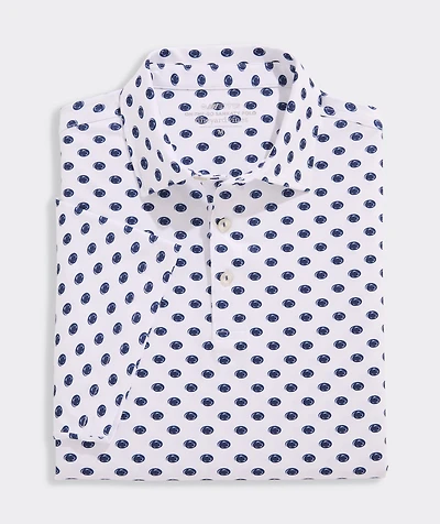 Penn State University Men's Printed Sankaty Polo