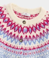 Girls Fair Isle Cardigan