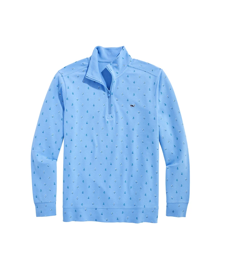 OUTLET Printed Broadfield Quarter-Zip