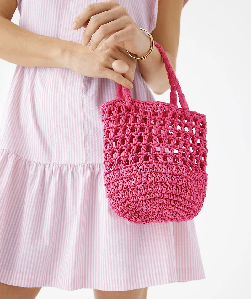 Knotted Bucket Bag
