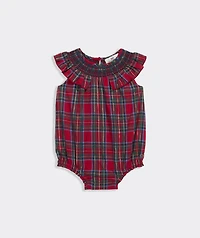 Baby Regan Tartan Bubble Romper