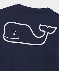 Boys' Long-Sleeve Whale Harbor Sun Performance Tee