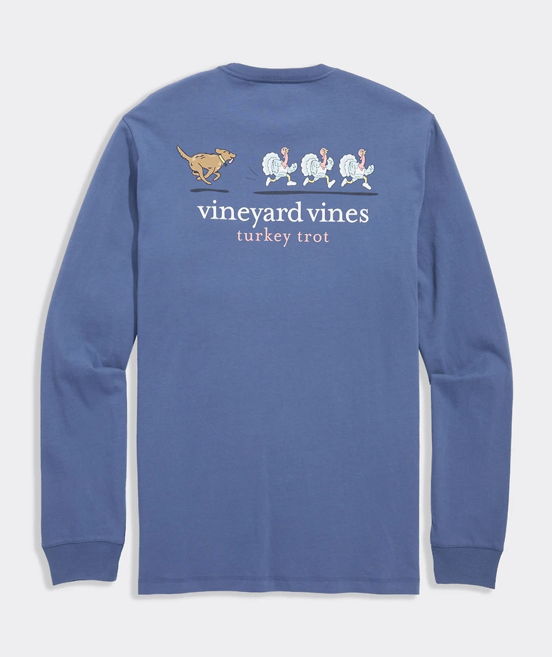 Turkey Trot Long-Sleeve Pocket Tee