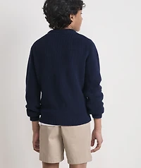 Boys' American Flag Crewneck Sweater