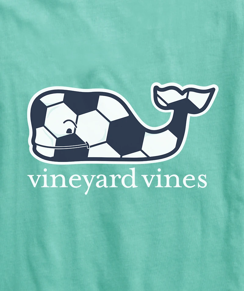 OUTLET Soccer Whale Long-Sleeve Pocket Tee