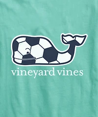 OUTLET Soccer Whale Long-Sleeve Pocket Tee