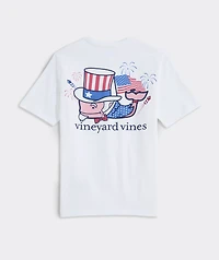 Boys' Uncle Sam Whale Short-Sleeve Pocket Tee