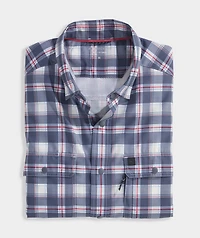 Markoe Plaid Performance Harbor Shirt