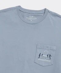 Beer Die Scenic Short-Sleeve Pocket Tee