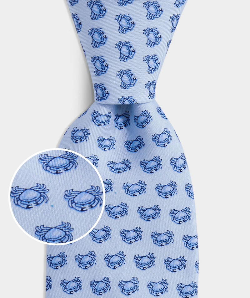 Boys' Crabs Silk Tie
