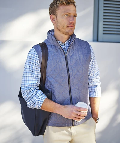 Cotton-Linen Dorset Vest