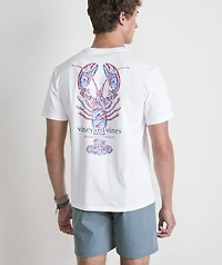 Camo Lobster Short-Sleeve Pocket Tee