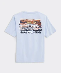 Boys' Dockside Autumn Wakes Short-Sleeve Pocket Tee