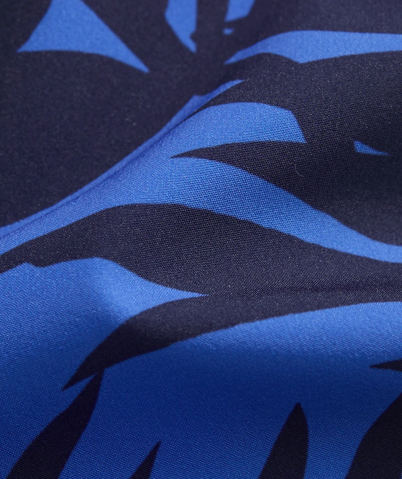 5 Inch Printed Piped Chappy Swim Trunks