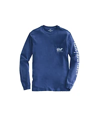 OUTLET Lacrosse Whale Long-Sleeve Pocket Tee