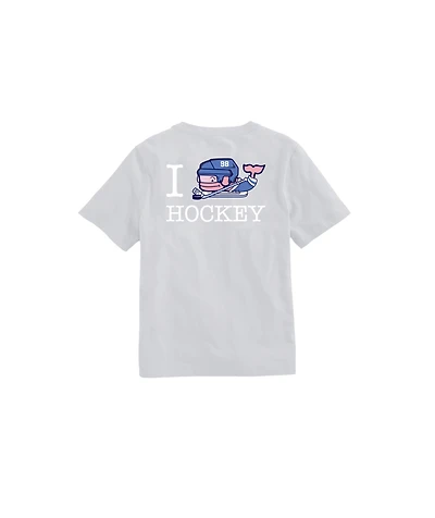 OUTLET Boys I Whale Hockey Short-Sleeve Pocket Tee