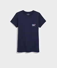 Flag Whale Short-Sleeve Pocket Tee