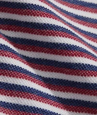 Boys' Striped Edgartown Pique Polo