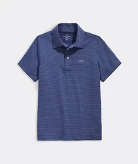 Boys' St. Jean Stripe Sankaty Performance Polo