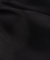 Silk Twill Ruffle Collar Popover