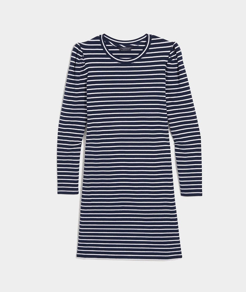 Deluxe Puff-Sleeve Mini Dress