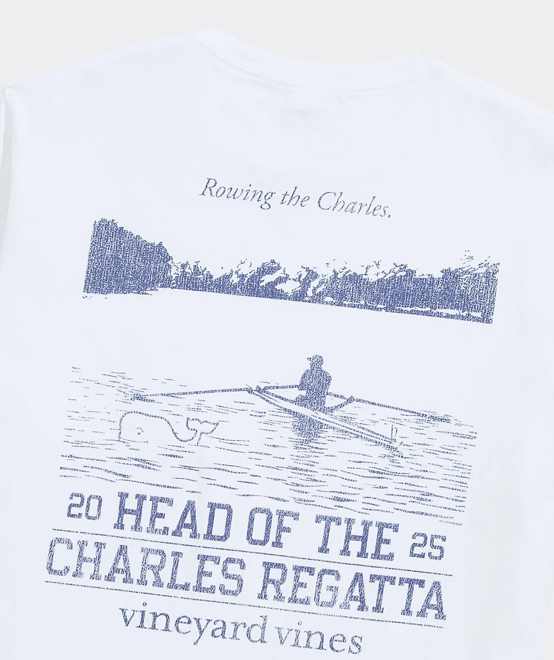 Head Of The Charles® Rowing Charles Short-Sleeve Pocket Tee