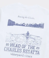 Head Of The Charles® Rowing Charles Short-Sleeve Pocket Tee
