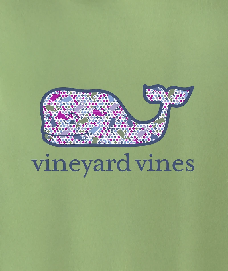 OUTLET Girls' Tiny Diamond Whale Short-Sleeve Pocket Tee
