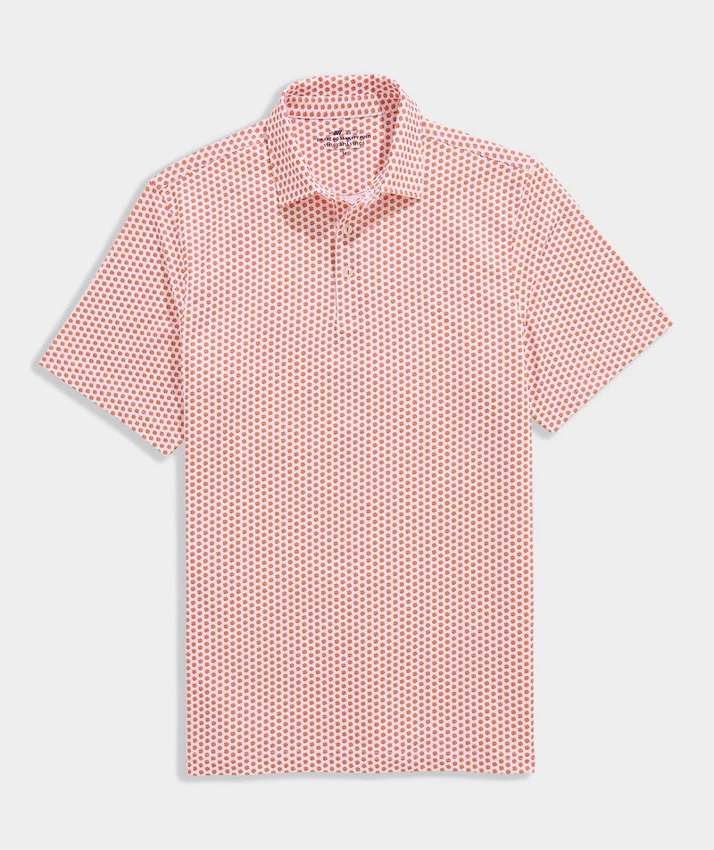 Clemson University Men's Printed Sankaty Polo