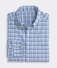 Road Town Tattersall Performance Cotton Shirt