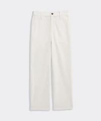 Girls Wide Leg Corduroy Pants