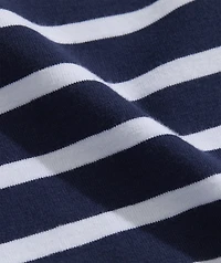 Girls' Puff Sleeve Jersey Dress