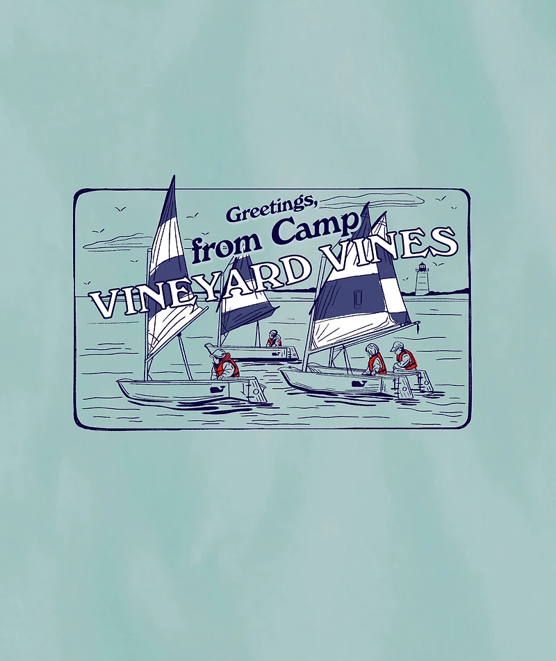 OUTLET Kids' Camp Postcard Short-Sleeve Tee