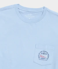 Head Of The Charles® Rower Stack Short-Sleeve Pocket Tee